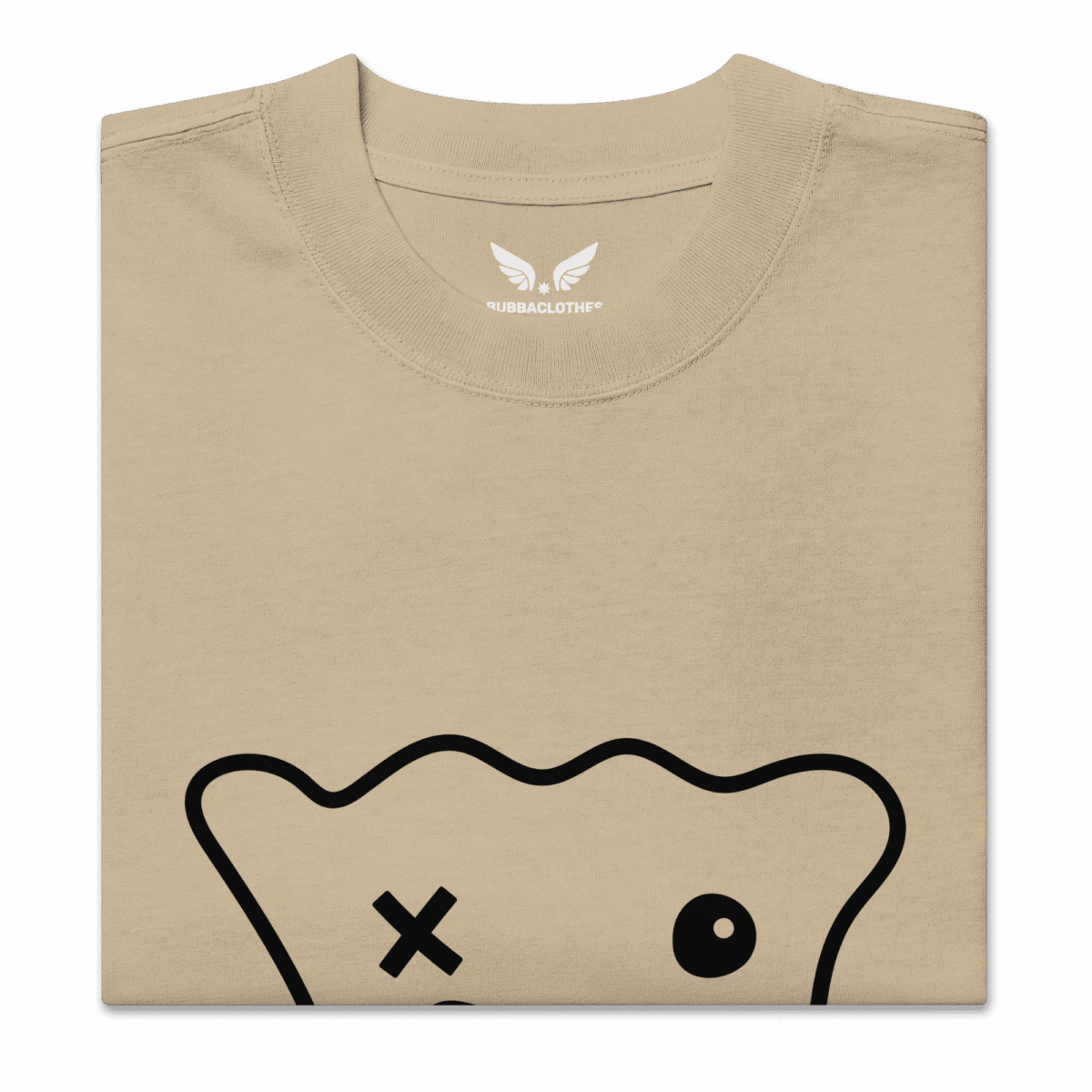 Camiseta oversize mostruo-BUBBACLOTHES - Bubbaclothes