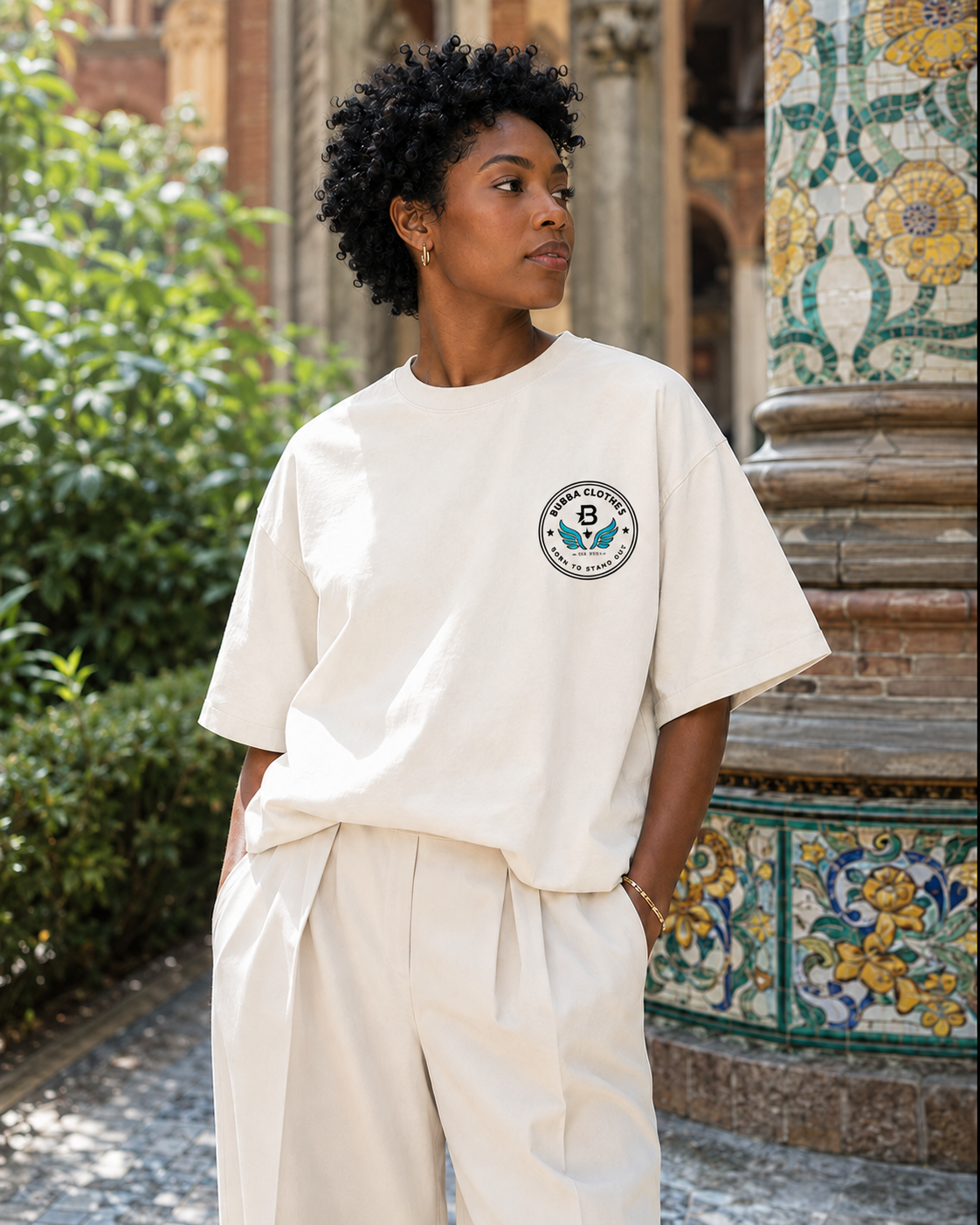 Camiseta Oversize Born To Stand Out – Anomaly 07 - Bubbaclothes