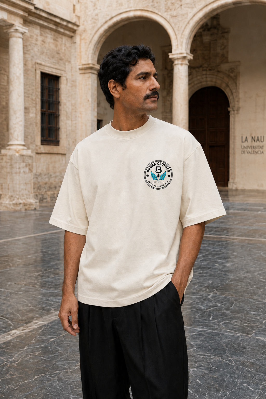 Camiseta Oversize Born To Stand Out – Anomaly 07 - Bubbaclothes
