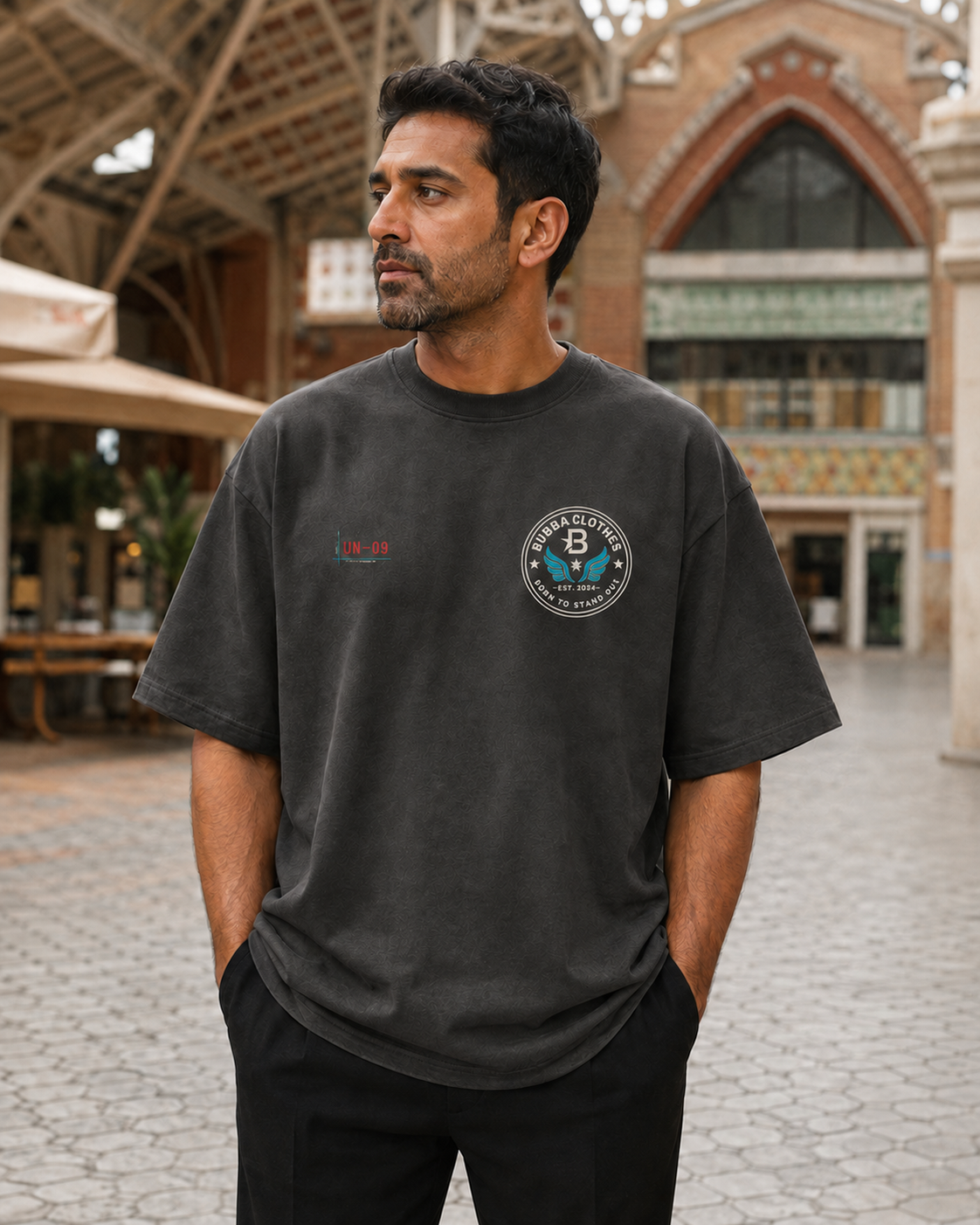 Camiseta Oversize UNSTOPPABLE UN–09 – No Limits / No Excuses