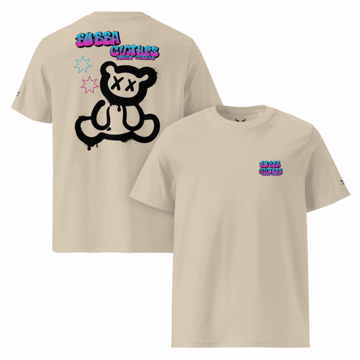 unisex-organic-cotton-t-shirt-desert-dust-front-and-back-67e57e39a2137