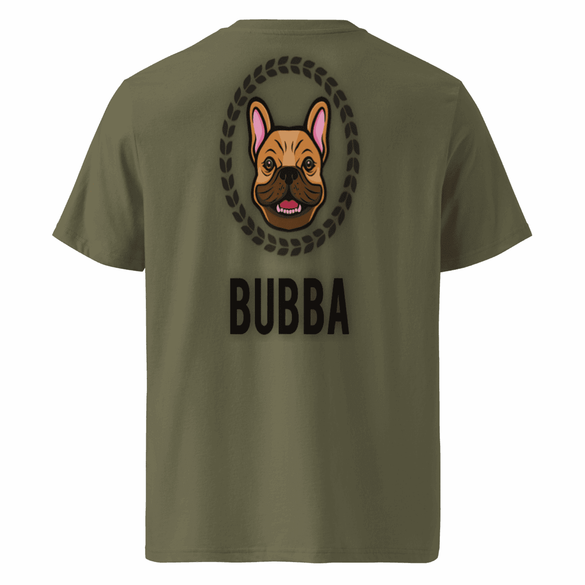 unisex-organic-cotton-t-shirt-khaki-back-695f678180b13