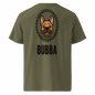 unisex-organic-cotton-t-shirt-khaki-back-695f678180b13