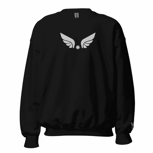 unisex-crew-neck-sweatshirt-black-front-695f6b36aec7c