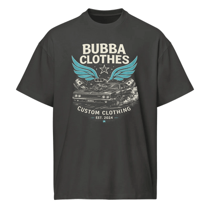 camiseta oversize bubbaclothes the original negra streetwear