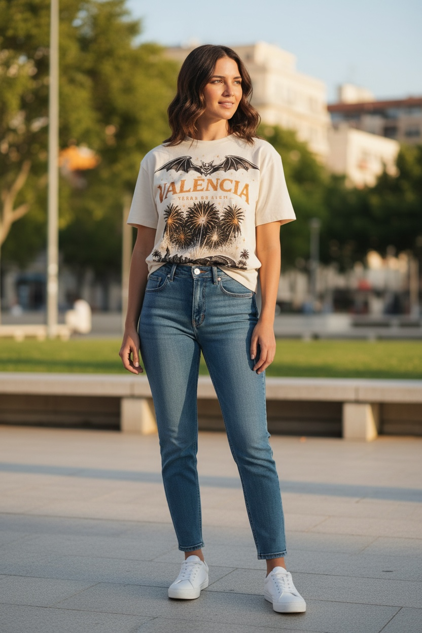 Camiseta Oversize “Terra de Llum” – Edición Valencia