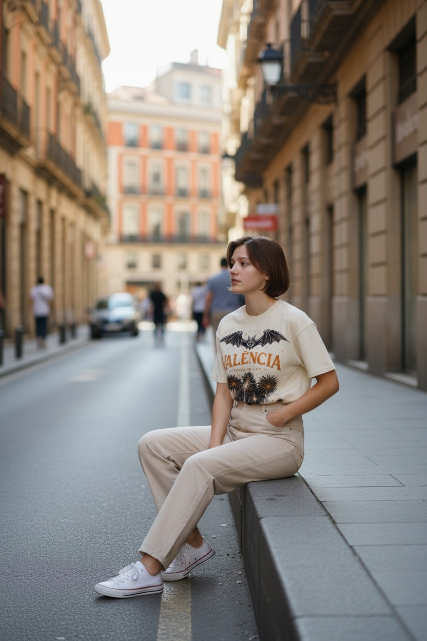 Camiseta Oversize “Terra de Llum” – Edición Valencia