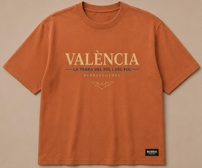 Camiseta Oversize Valencia – La Terra del Sol i del Foc | BubbaClothes