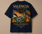 Camiseta Oversize Valencia – La Terra del Sol i del Foc | BubbaClothes