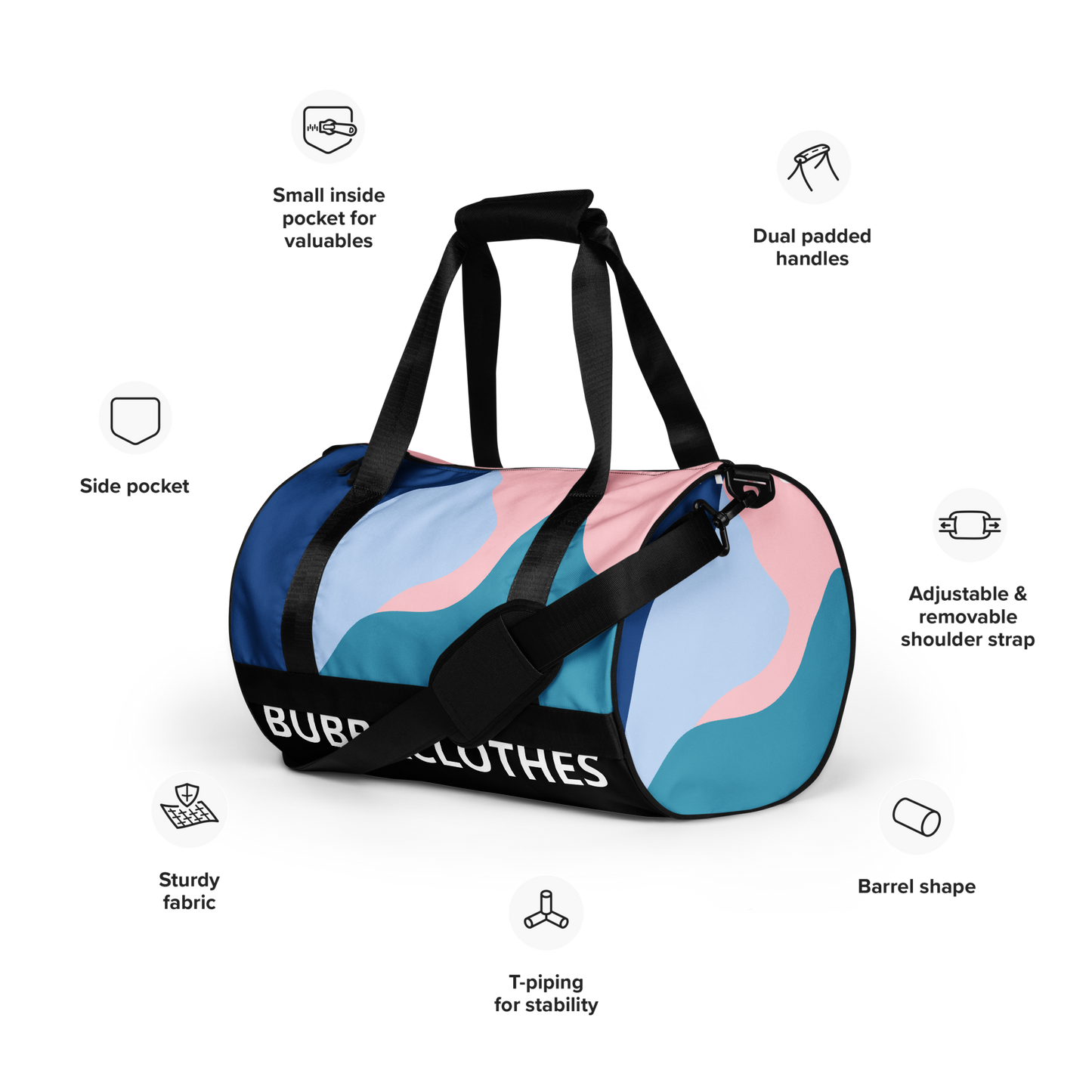 Bolsa Deportiva Bubba Wave Motion - Bubbaclothes