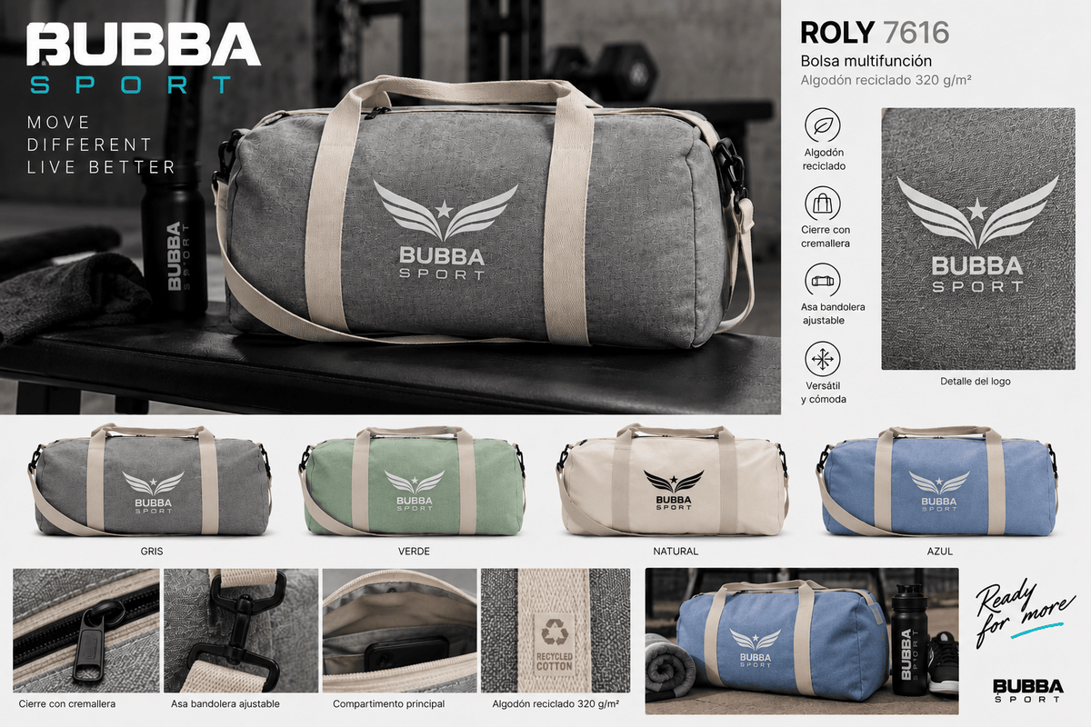 BUBBA SPORT WINGS | Bolsa de Gym - Bubbaclothes