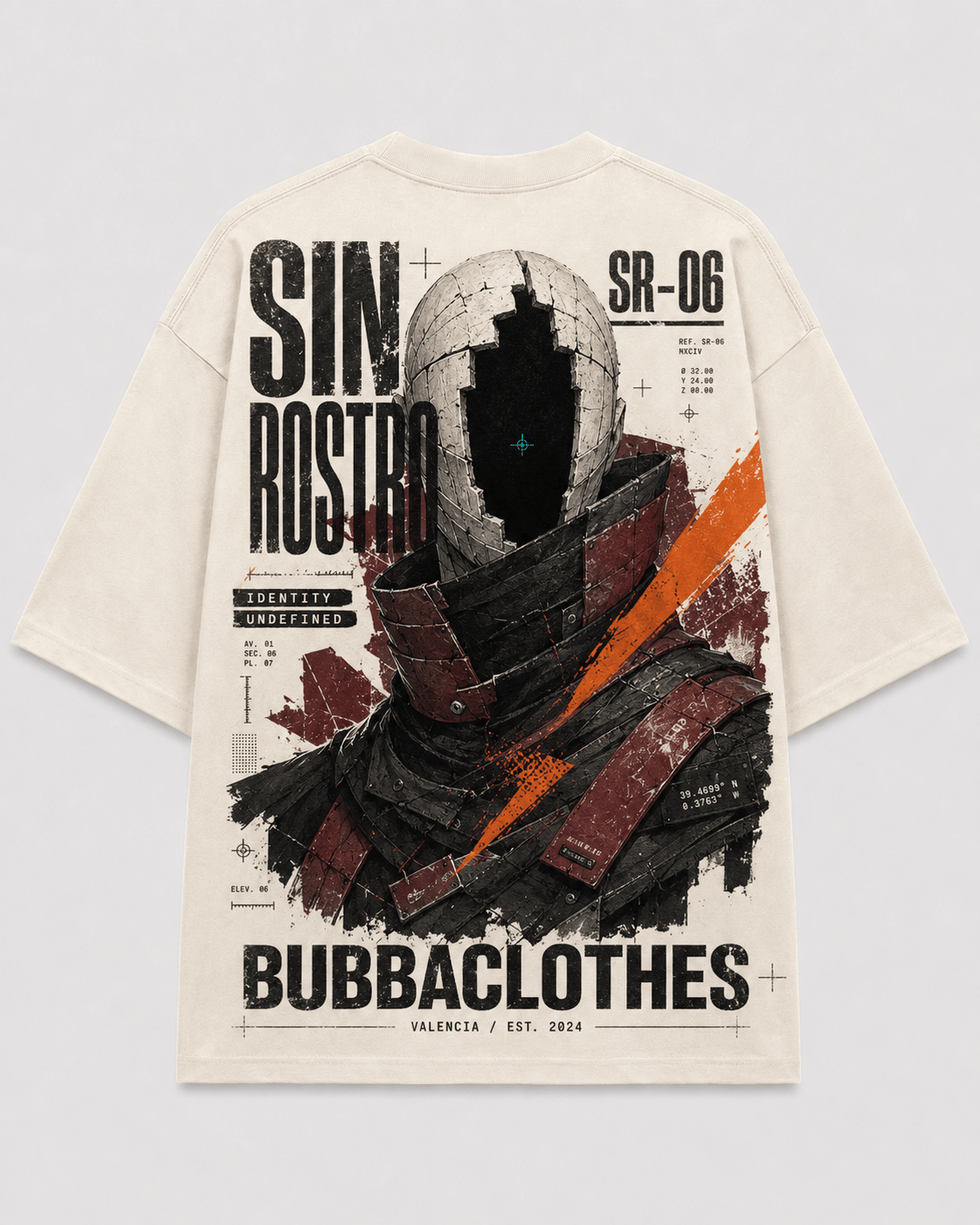 Camiseta Oversize Born To Stand Out – Anomaly 07 - Bubbaclothes