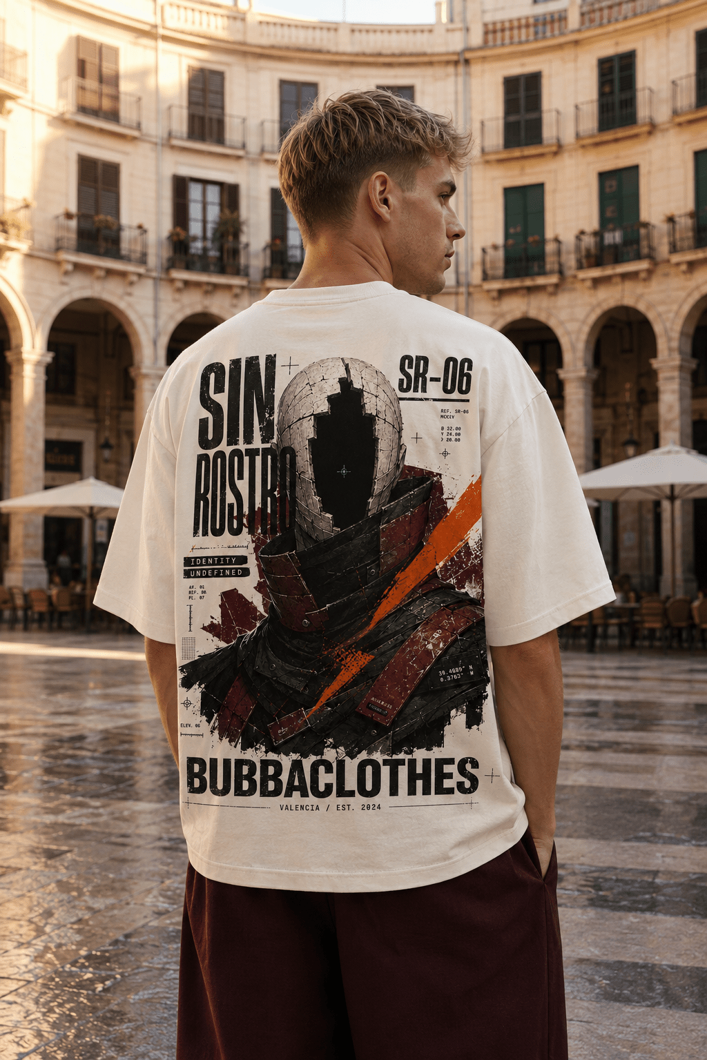Camiseta Oversize Born To Stand Out – Anomaly 07 - Bubbaclothes