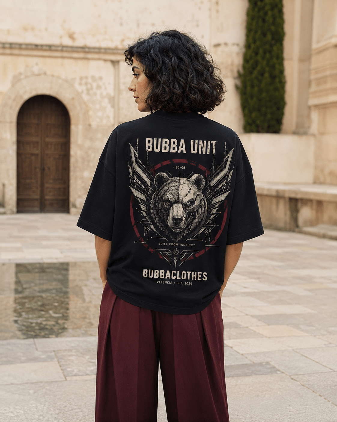 Camiseta Oversize HYBRID INSTINCT – Bubba Unit - Bubbaclothes