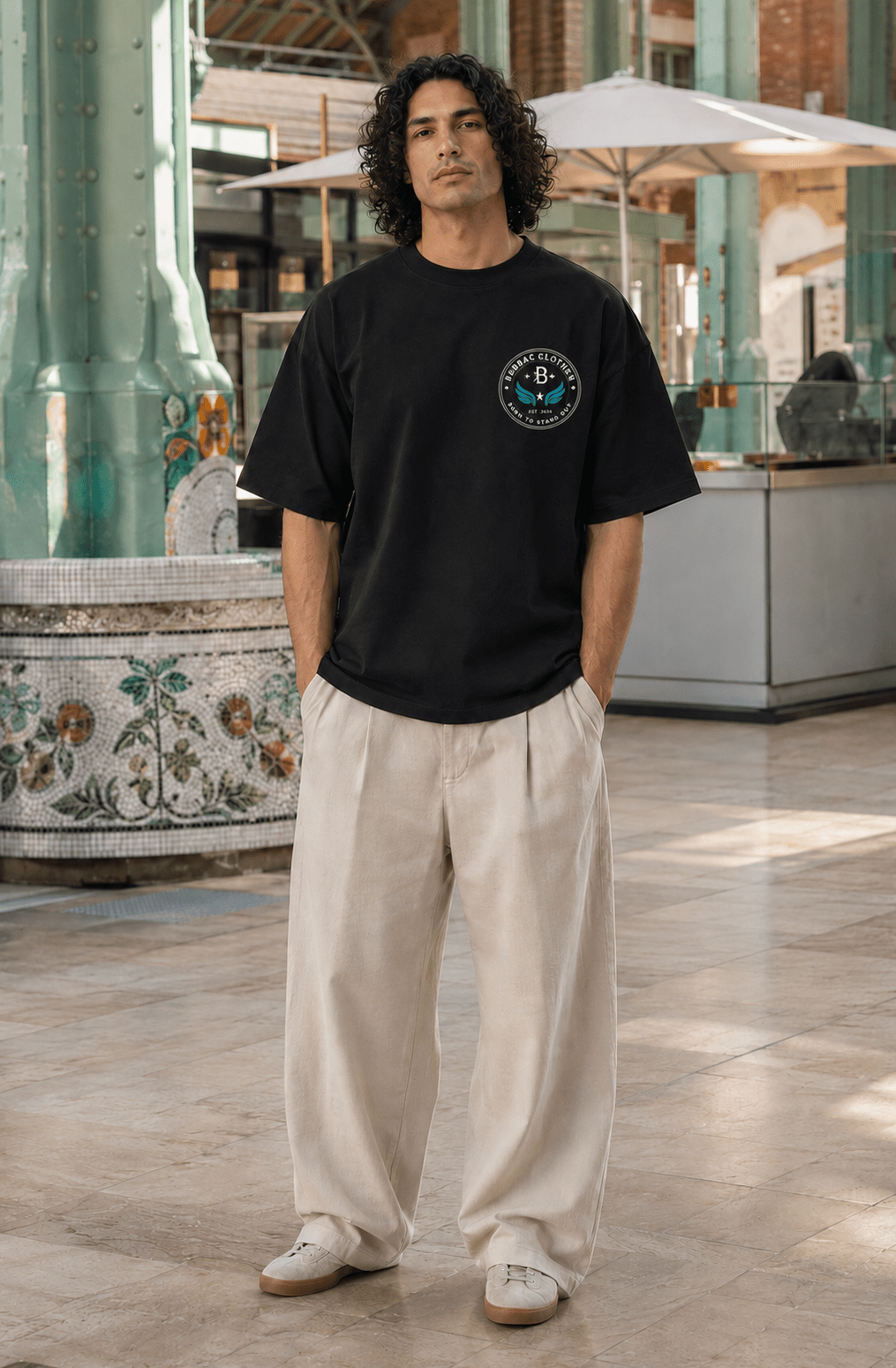 Camiseta Oversize HYBRID INSTINCT – Bubba Unit - Bubbaclothes