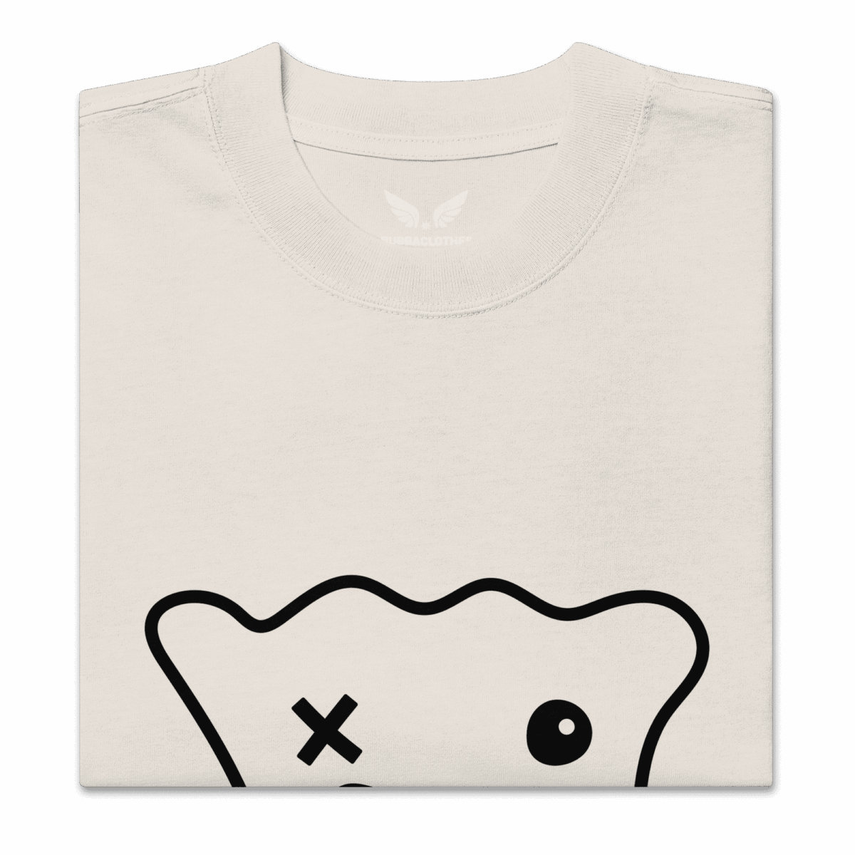 Camiseta oversize  mostruo-BUBBACLOTHES - Bubbaclothes