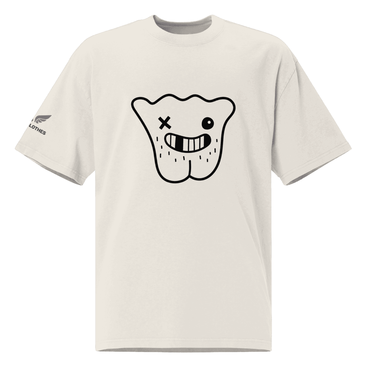 Camiseta oversize  mostruo BUBBACLOTHES - Bubbaclothes