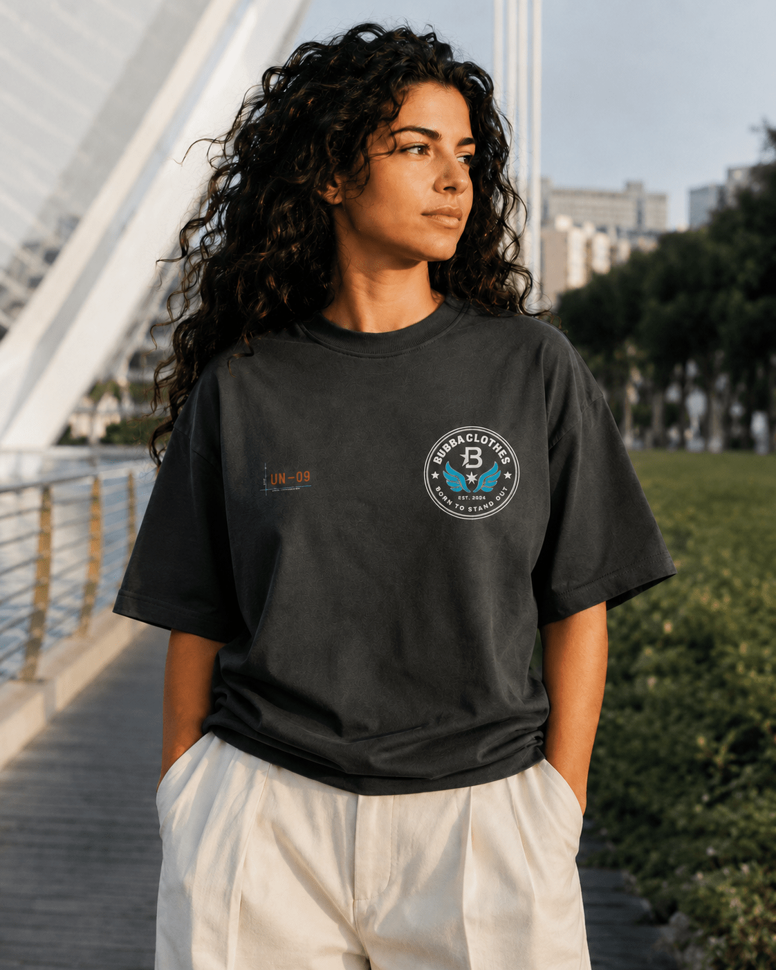 Camiseta Oversize UNSTOPPABLE UN–09 – No Limits / No Excuses