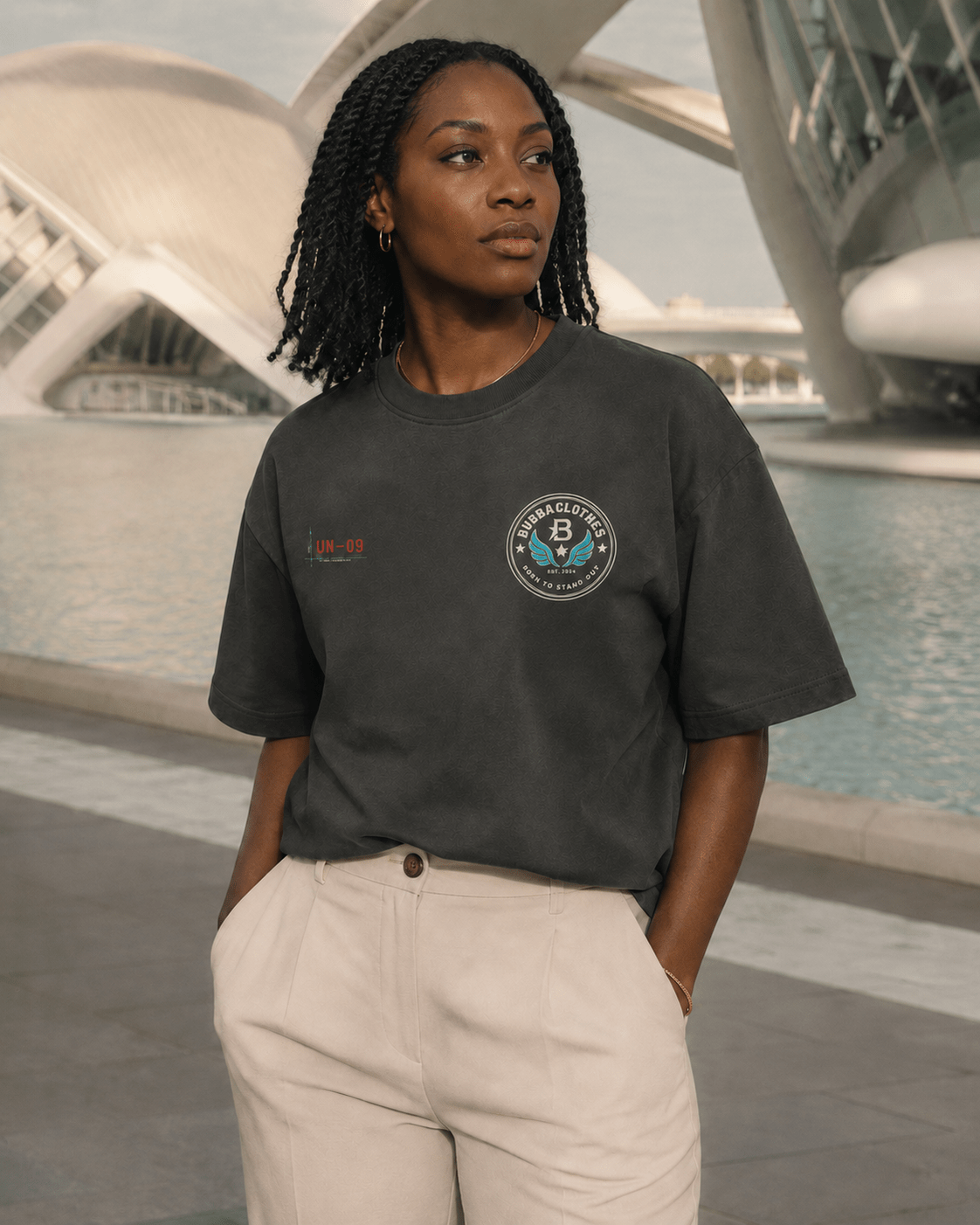 Camiseta Oversize UNSTOPPABLE UN–09 – No Limits / No Excuses