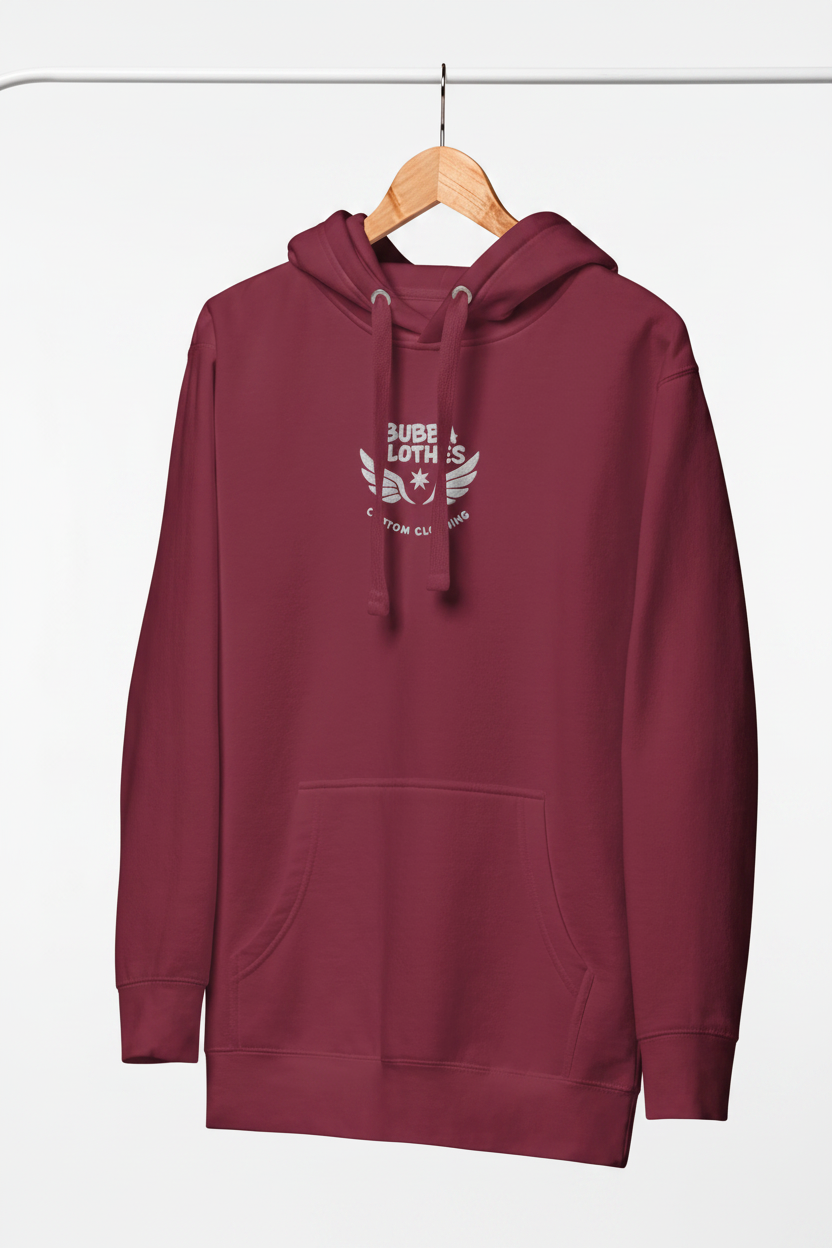 Sudadera BubbaClothes frontal fondo profesional