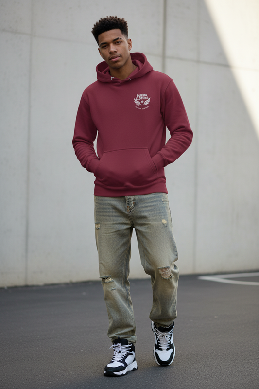 Sudadera BubbaClothes modelo masculino