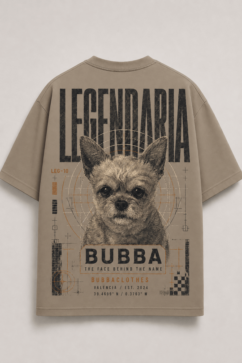 LEGENDARIA – LEG·10 | Camiseta Streetwear Oversize