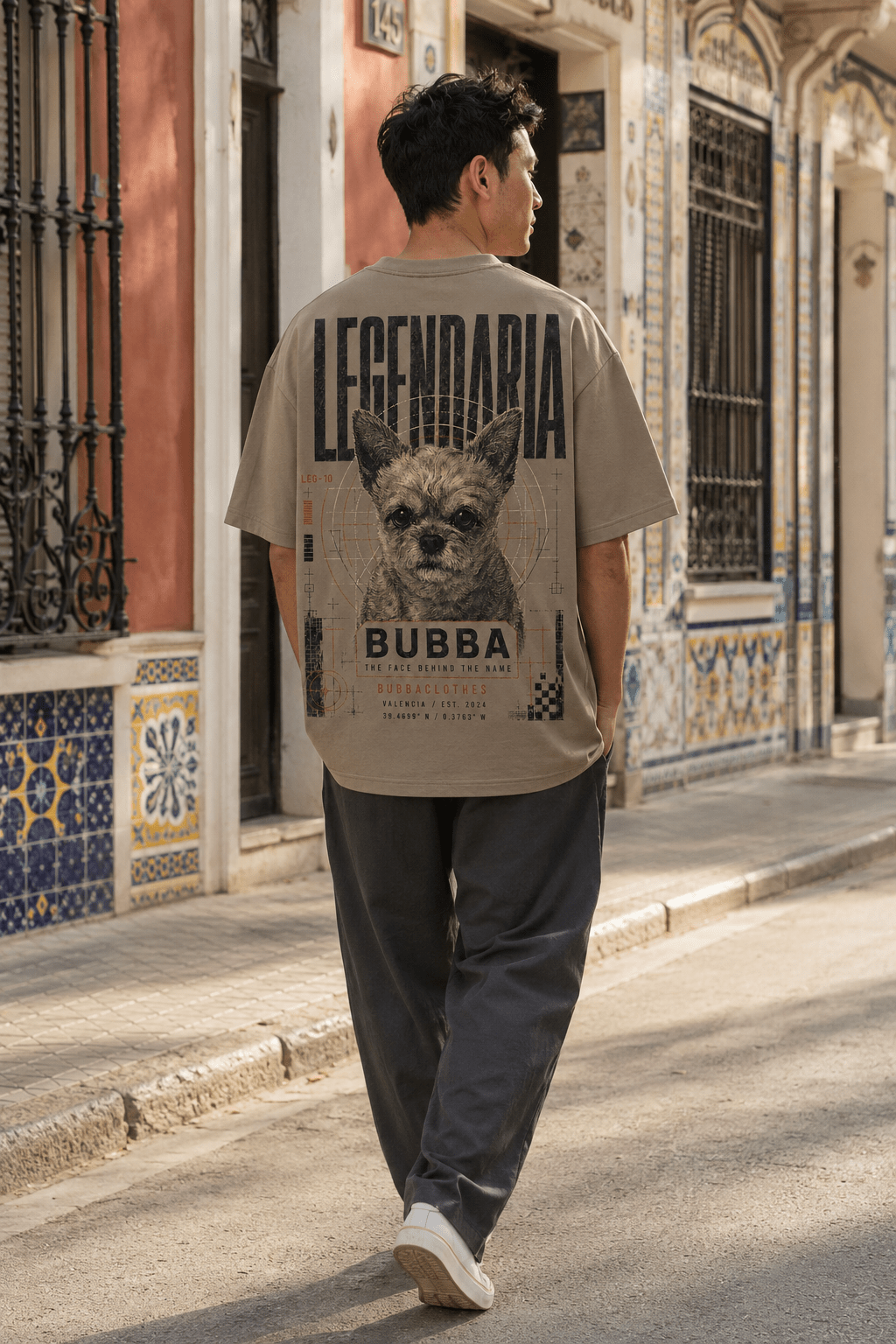 LEGENDARIA – LEG·10 | Camiseta Streetwear Oversize