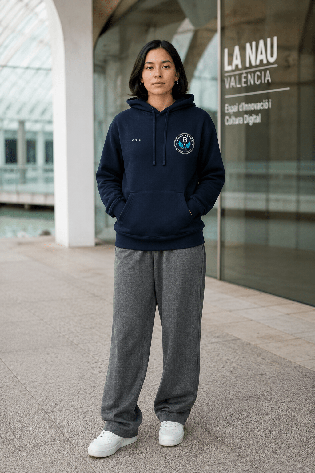 Sudadera Oversize OFF GRID  | BubbaClothes