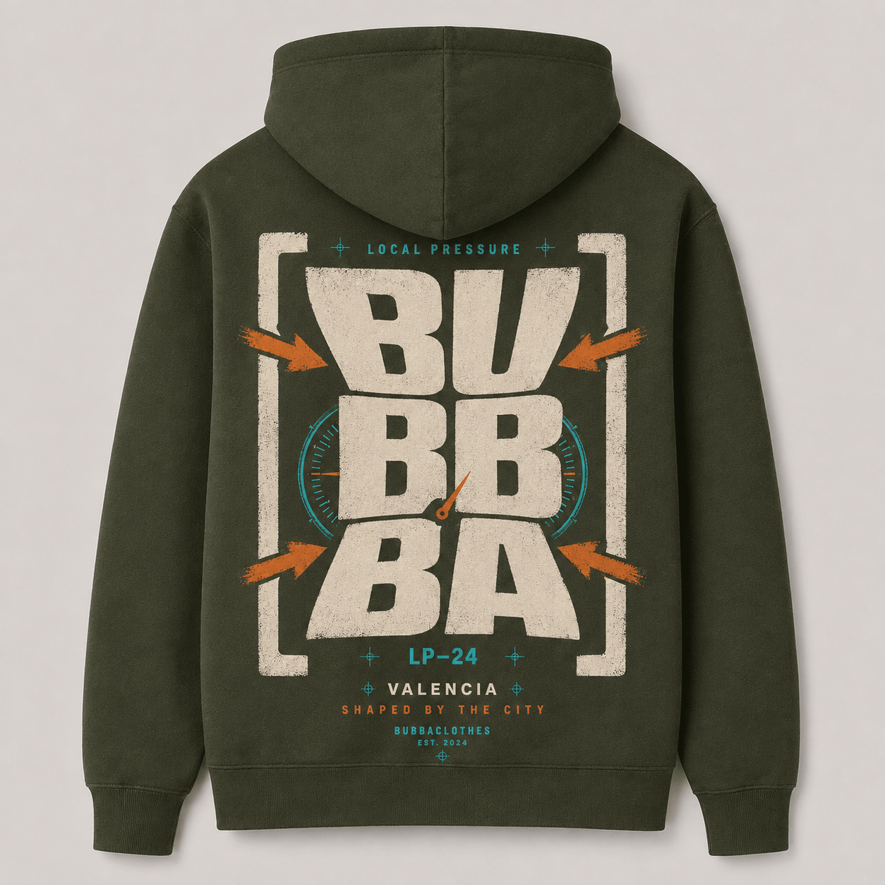 Sudadera Streetwear Local Pressure – BubbaClothes - Bubbaclothes