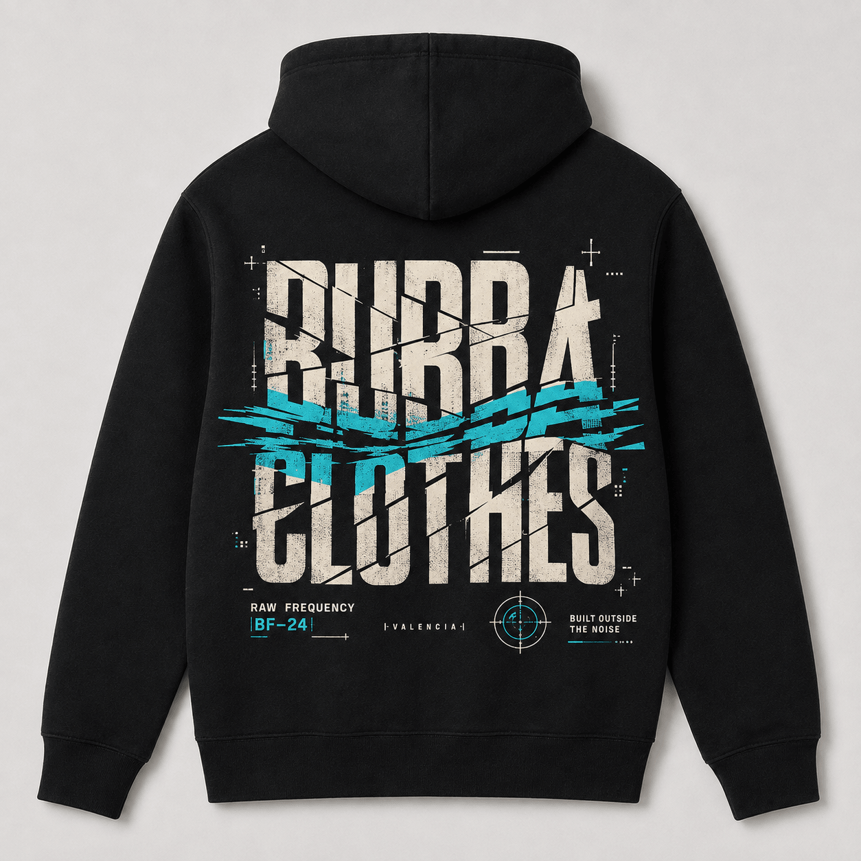 Sudadera Streetwear Raw Frequency – BubbaClothes - Bubbaclothes