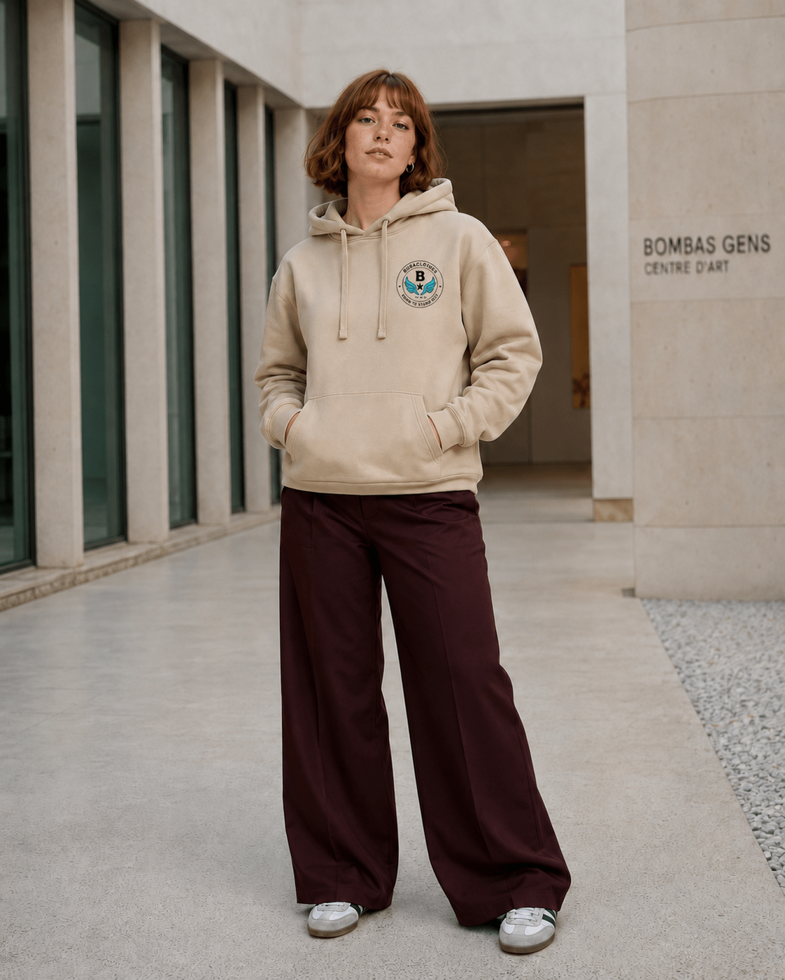 Sudadera Streetwear Stray Shift – Sand Edition | BubbaClothes - Bubbaclothes