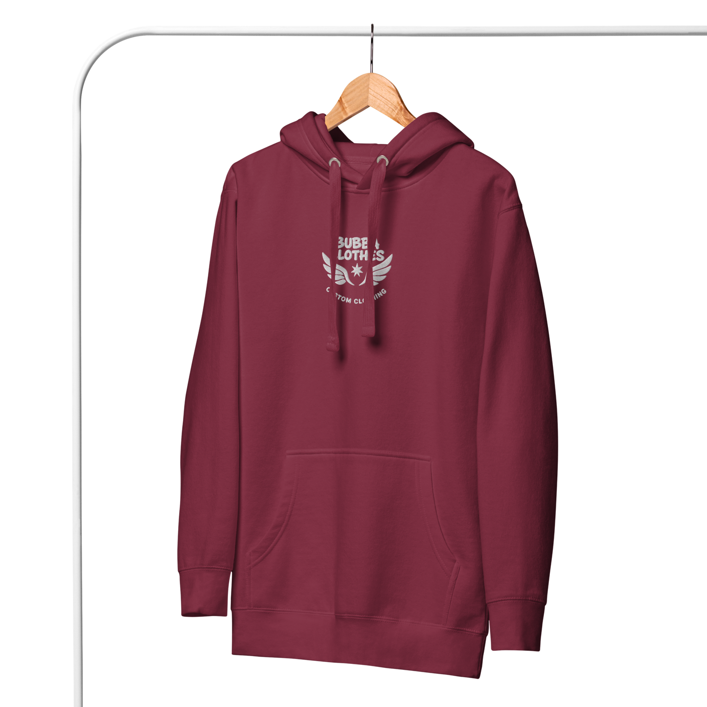 Sudadera BubbaClothes frontal unisex