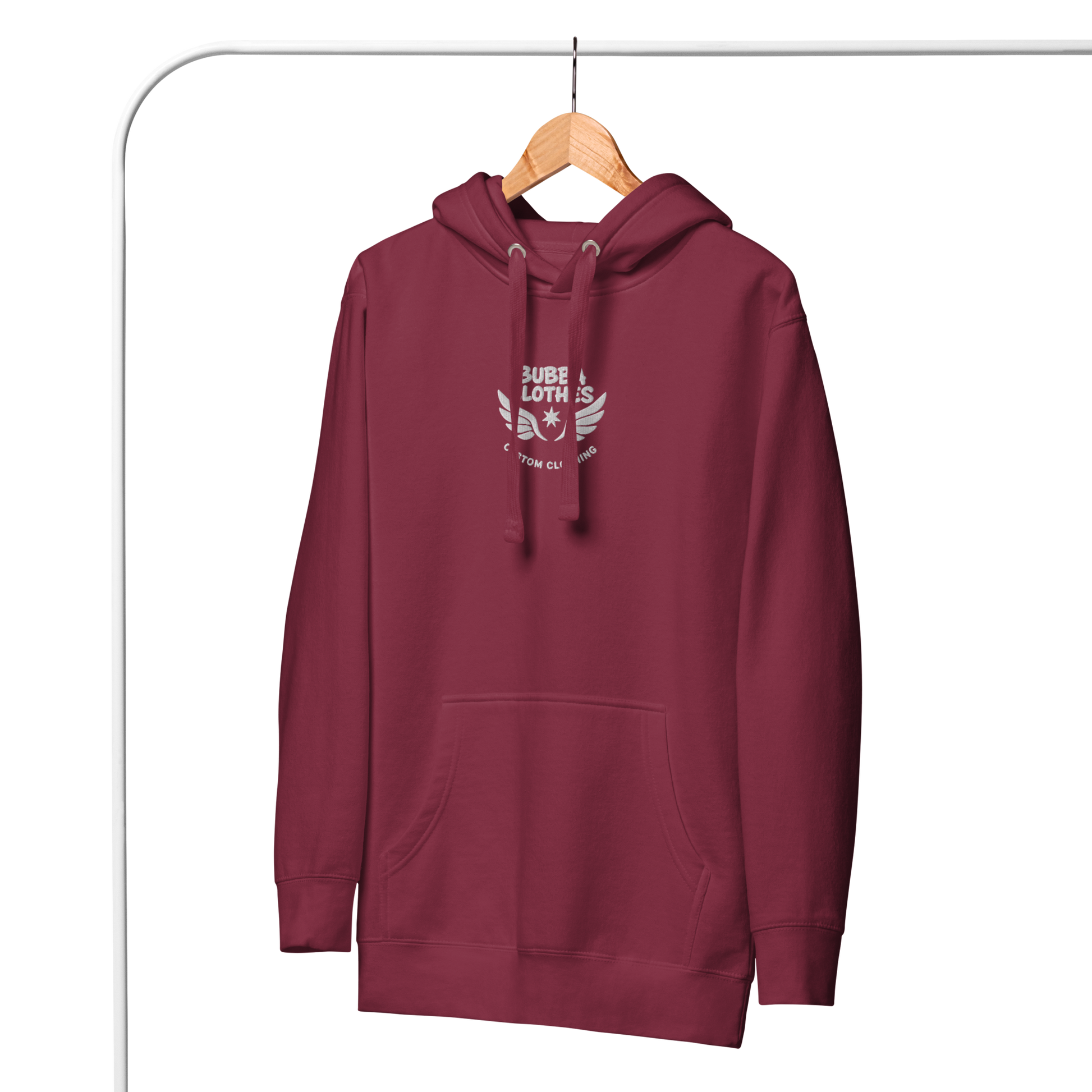 Sudadera BubbaClothes frontal unisex